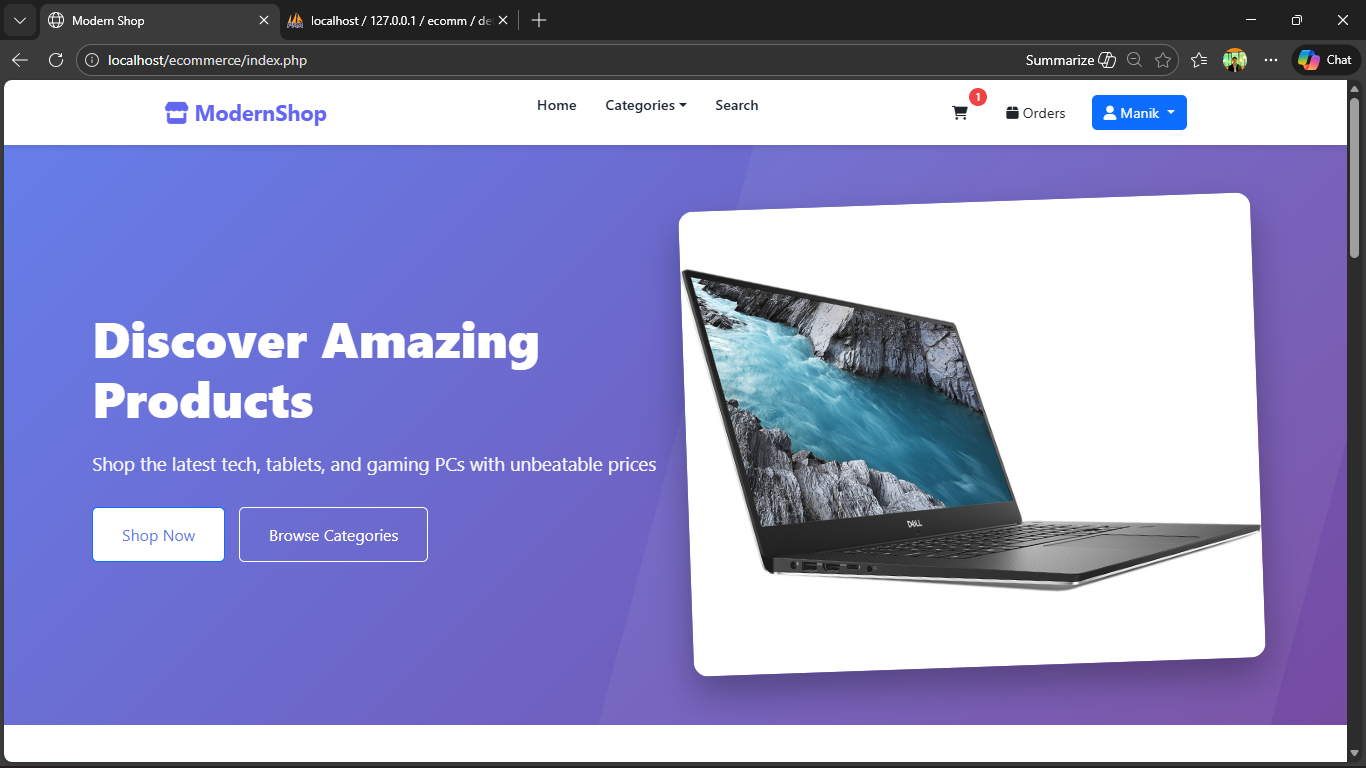 E-commerce Shopping Platform